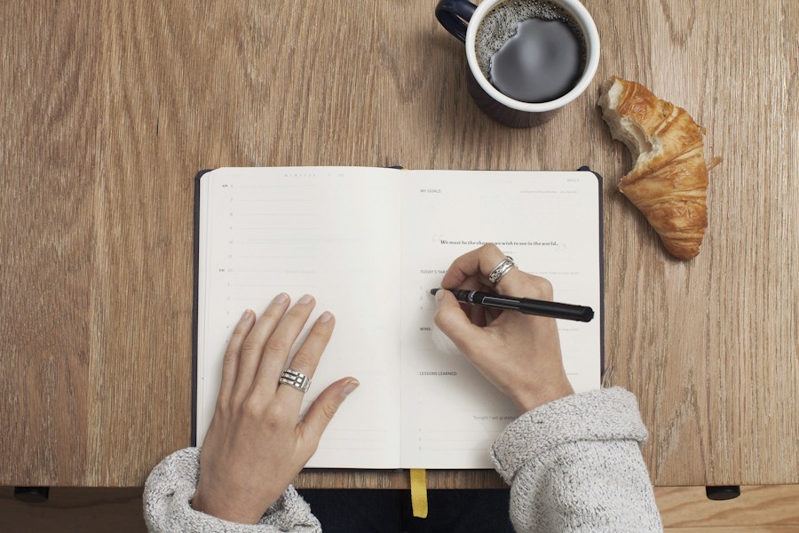 Open planning notebook representing a phased digital roadmap