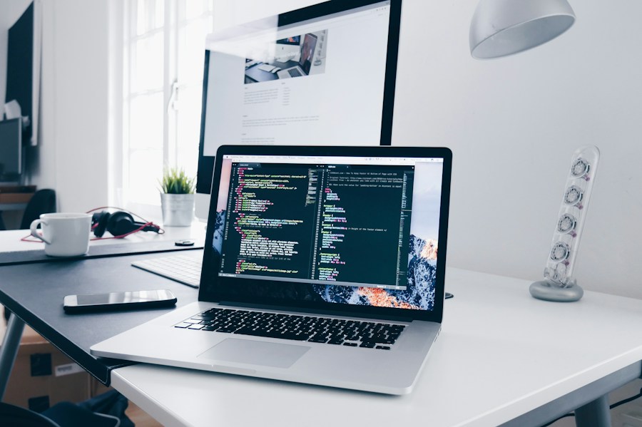 Digital workspace with code and planning tools